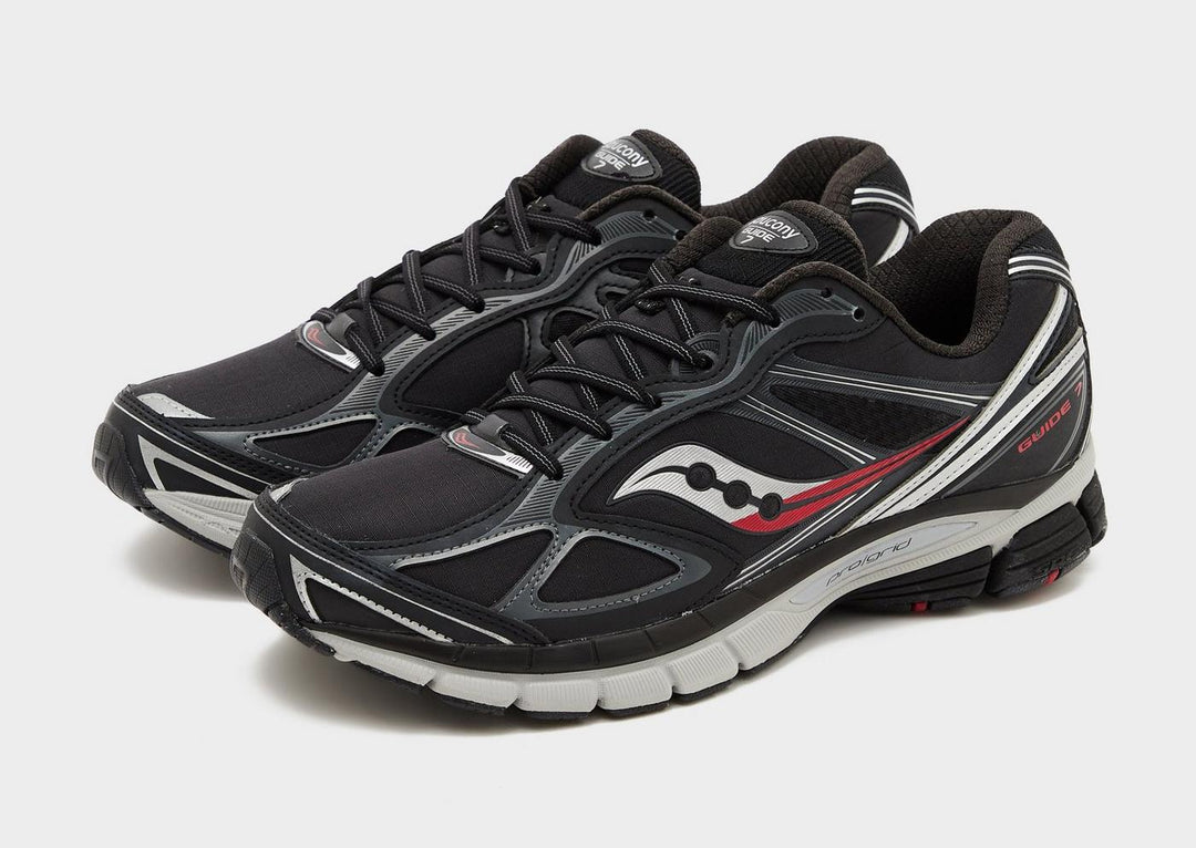 SAUCONY PROGRID GUIDE 7 BLACK RED