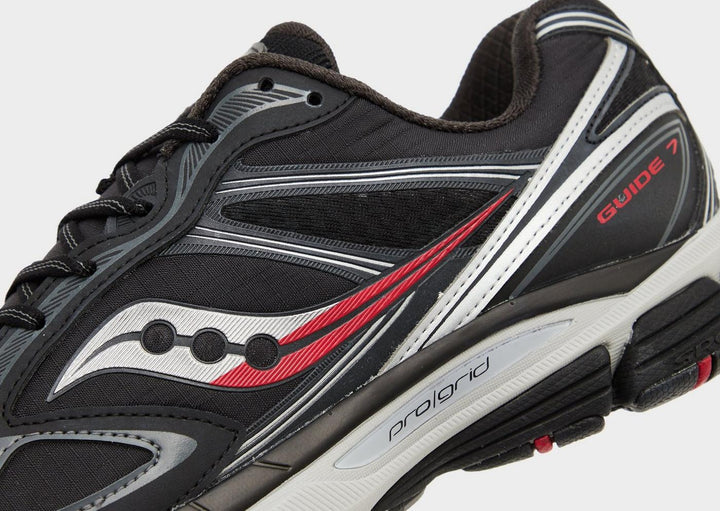 SAUCONY PROGRID GUIDE 7 BLACK RED