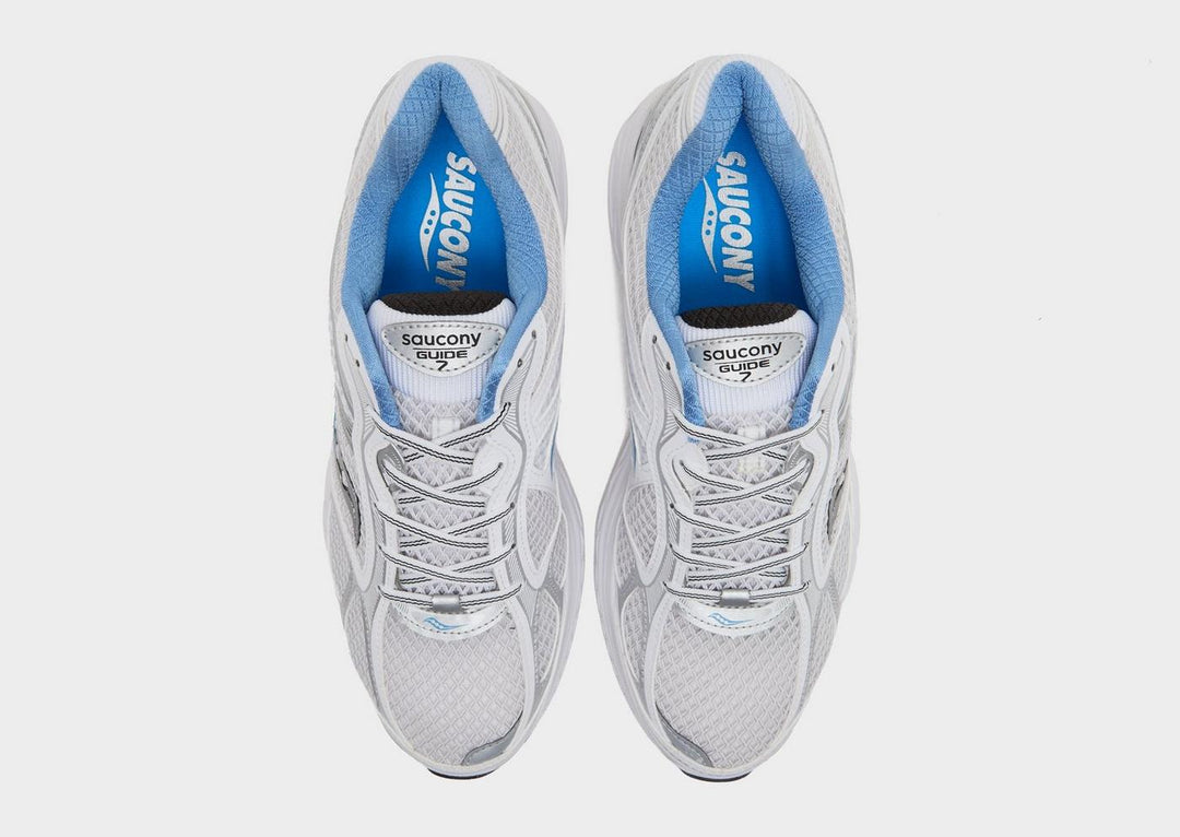 SAUCONY PROGRID GUIDE 7 WHITE BLUE