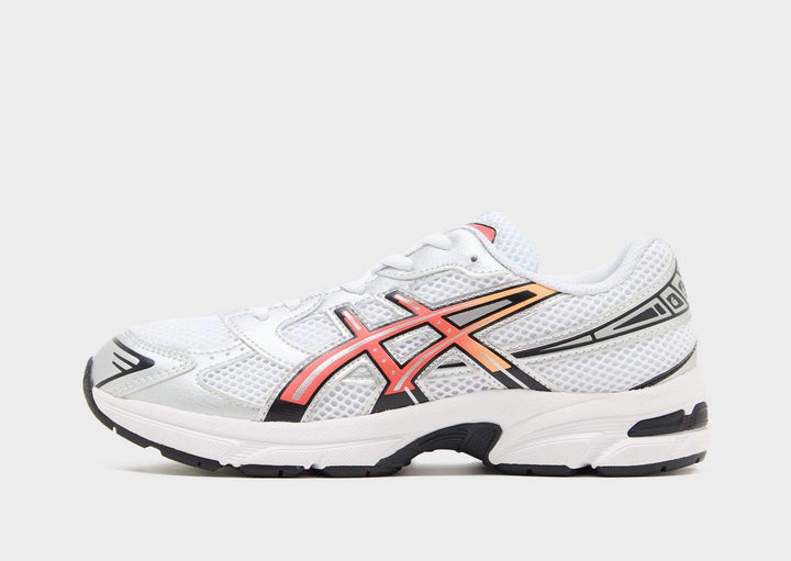 ASICS GEL-1130 WHITE METALLIC SILVER RED GS