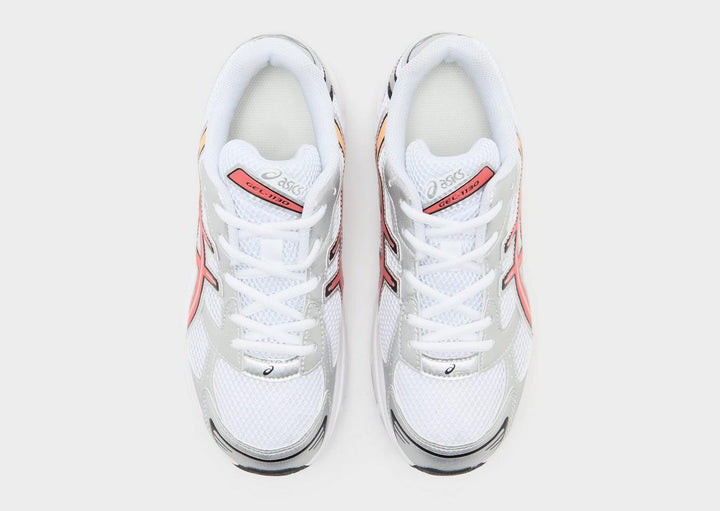 ASICS GEL-1130 WHITE METALLIC SILVER RED GS