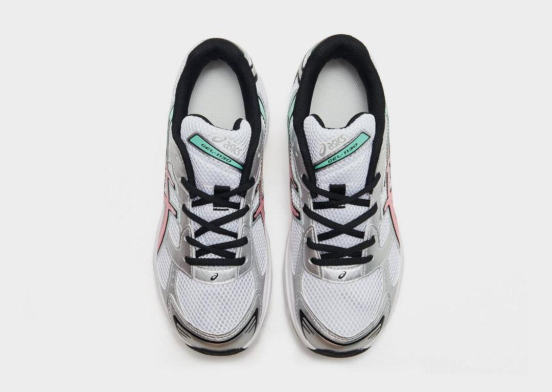 ASICS GEL-1130 WHITE METALLIC PINK GREEN GS