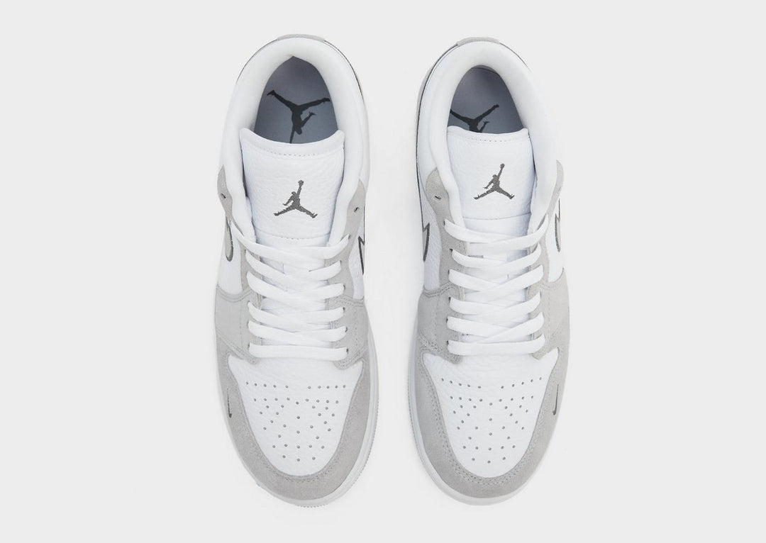 JORDAN AIR 1 LOW SE WHITE WOLF GREY IRON