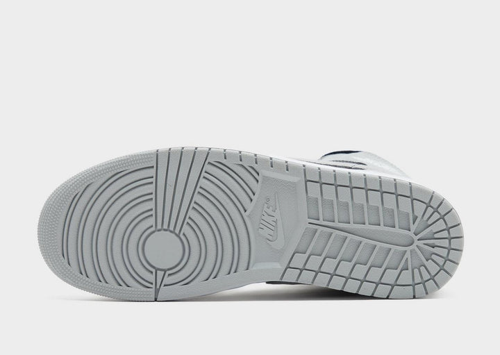JORDAN AIR 1 MID WHITE BLACK LIGHT SMOKE