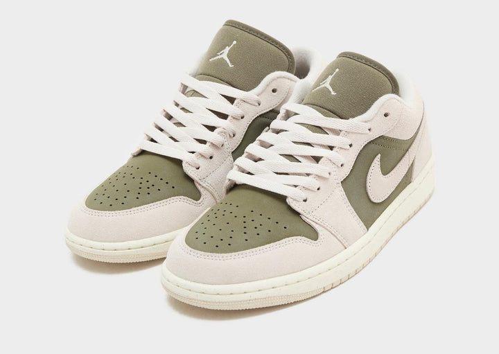 JORDAN AIR 1 LOW MEDIUM OLIVE LIGHT OREWOOD