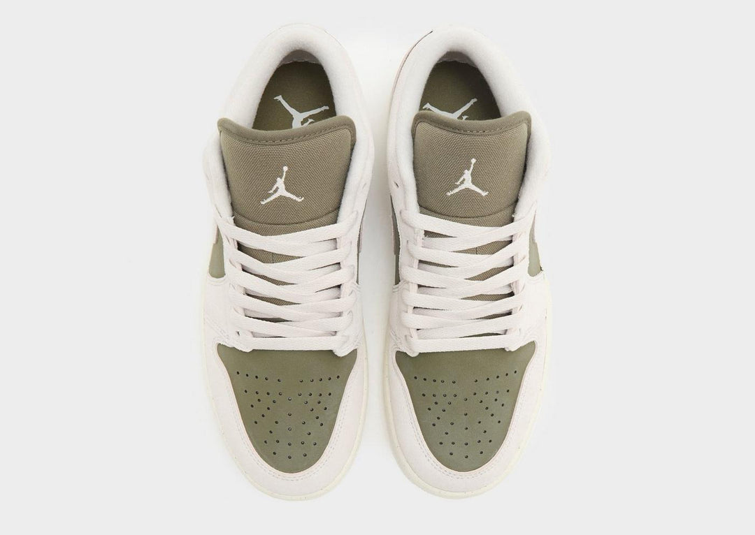 JORDAN AIR 1 LOW MEDIUM OLIVE LIGHT OREWOOD