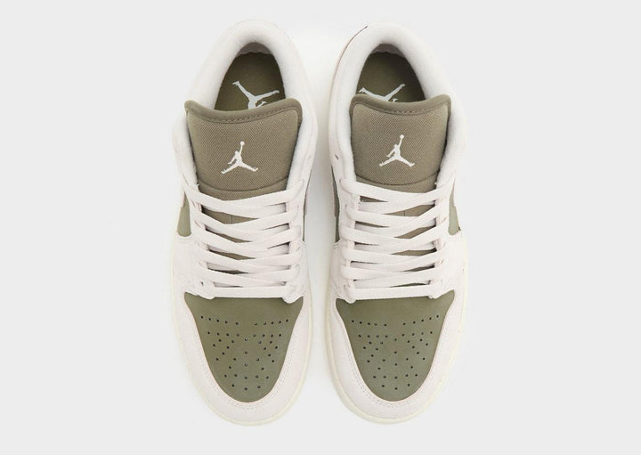 JORDAN AIR 1 LOW MEDIUM OLIVE LIGHT OREWOOD