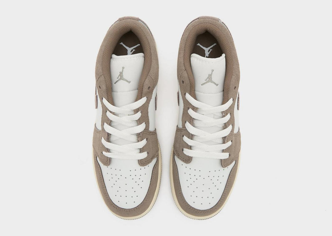 JORDAN AIR 1 LOW GREY WHITE GS