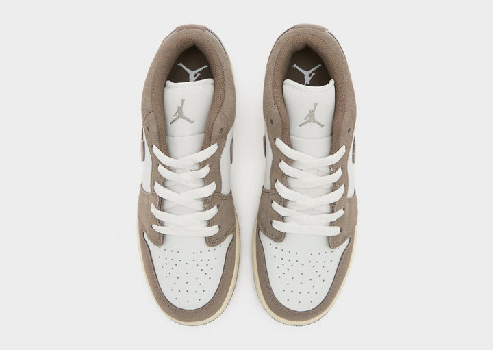 JORDAN AIR 1 LOW GREY WHITE GS