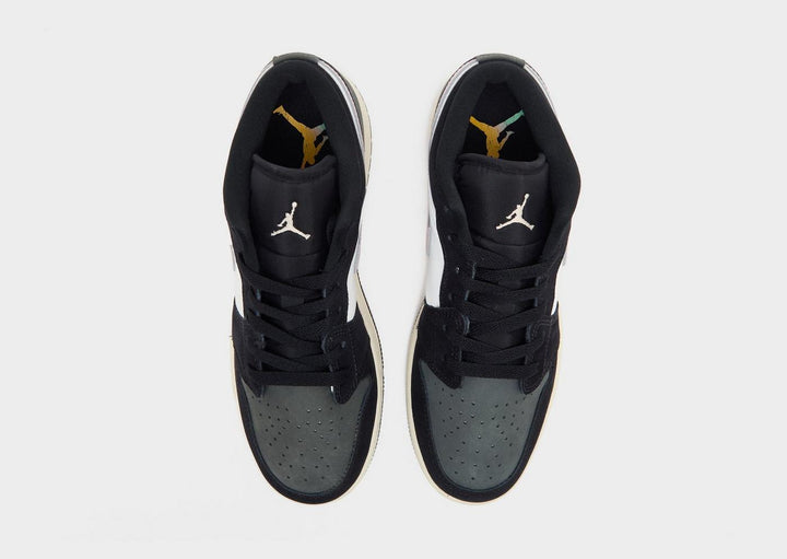 JORDAN AIR 1 LOW BLACK GS