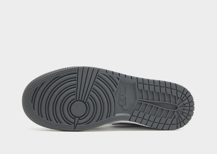 JORDAN AIR 1 LOW IRON GREY WHITE BLACK GS