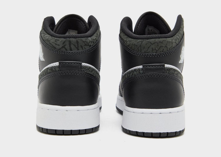JORDAN AIR 1 MID OFF NOIR WHITE GS