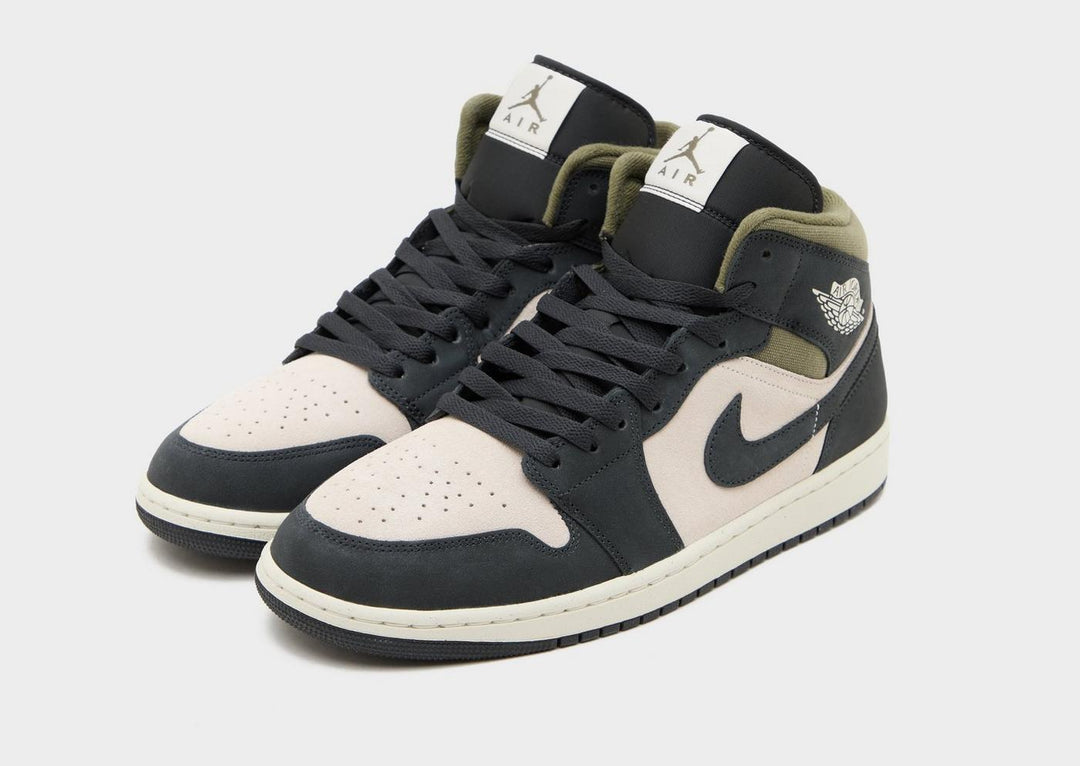 JORDAN AIR 1 MID LIGHT OREWOOD BROWN OFF