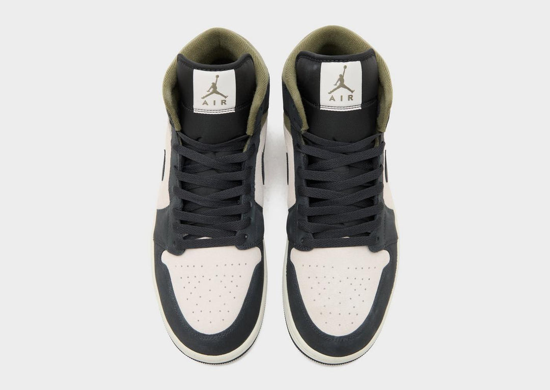 JORDAN AIR 1 MID LIGHT OREWOOD BROWN OFF