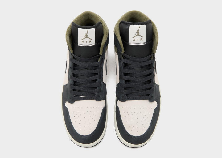 JORDAN AIR 1 MID LIGHT OREWOOD BROWN OFF