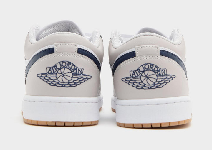 JORDAN AIR 1 LOW WHITE NEUTRAL GREY GUM