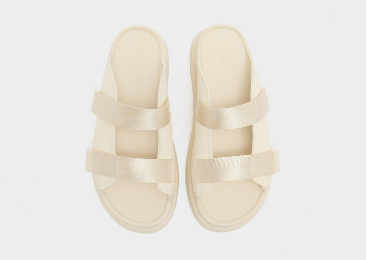UGG GOLDENGLOW SLIDES WHITE GS