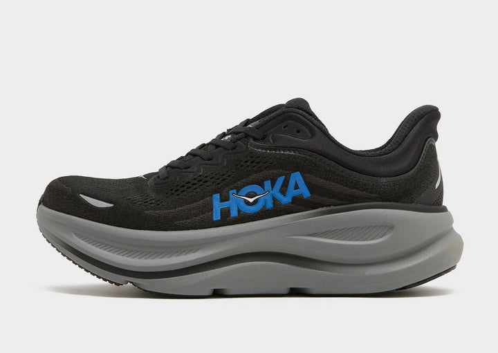 HOKA BONDI 9 BLACK BLUE