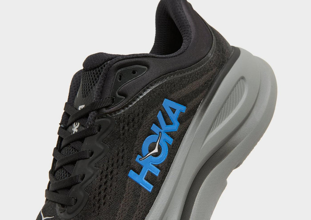 HOKA BONDI 9 BLACK BLUE