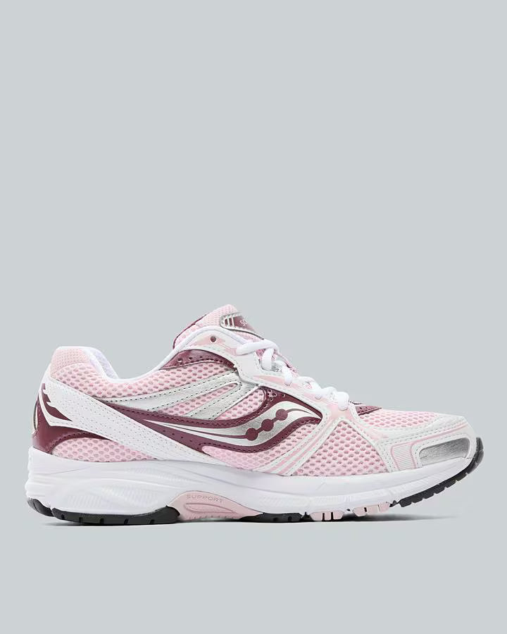 SAUCONY WOMENS GRID LEGACY TRAINER SILK / WHITE