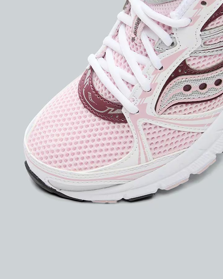 SAUCONY WOMENS GRID LEGACY TRAINER SILK / WHITE