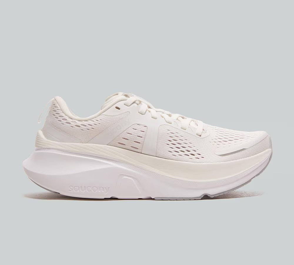SAUCONY WOMENS GUIDE 18 TRAINER IVORY