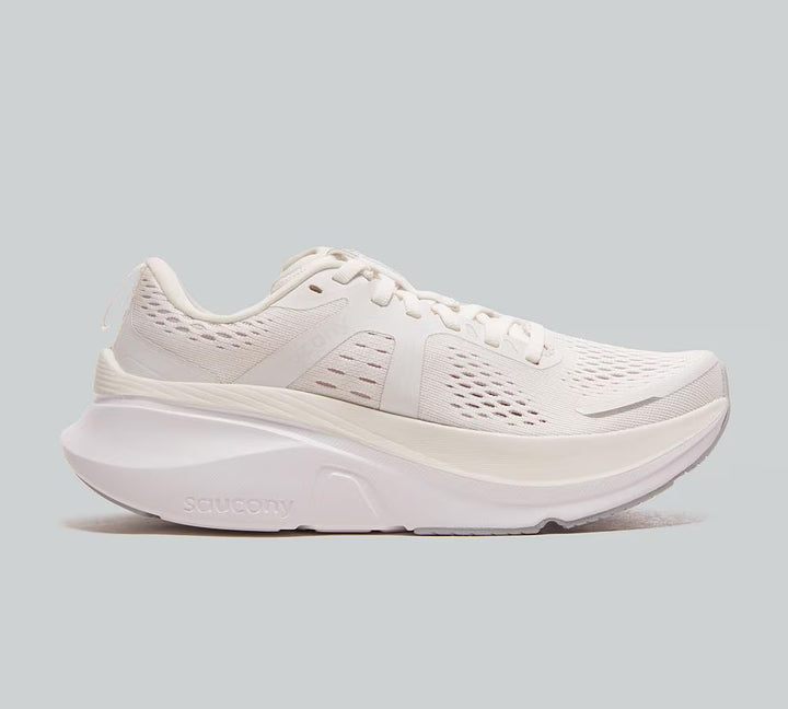 SAUCONY WOMENS GUIDE 18 TRAINER IVORY