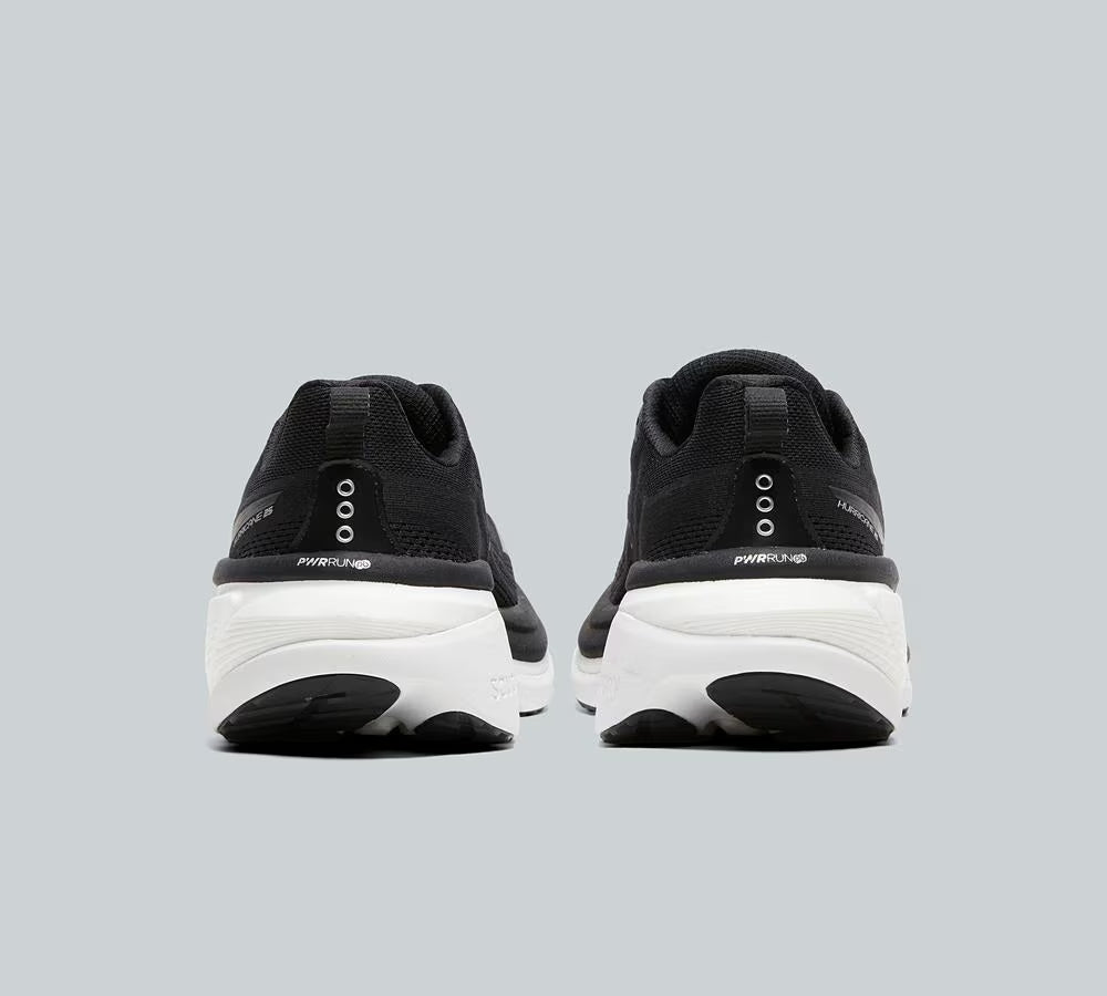 SAUCONY HURRICANE 25 RUNNING TRAINER BLACK / WHITE