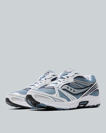 SAUCONY GRID LEGACY TRAINER BLUE / WHITE / METALLIC