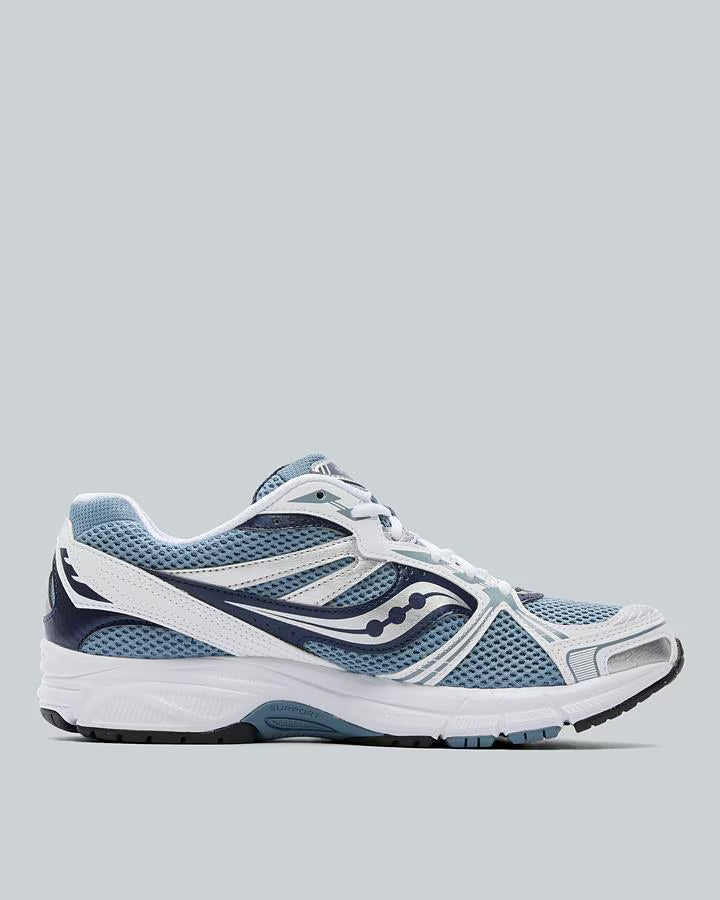 SAUCONY GRID LEGACY TRAINER BLUE / WHITE / METALLIC
