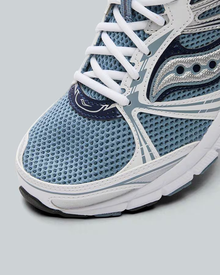 SAUCONY GRID LEGACY TRAINER BLUE / WHITE / METALLIC