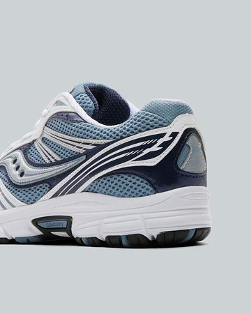 SAUCONY GRID LEGACY TRAINER BLUE / WHITE / METALLIC