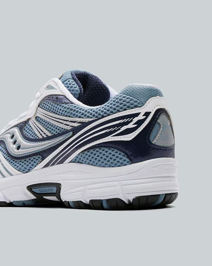 SAUCONY GRID LEGACY TRAINER BLUE / WHITE / METALLIC