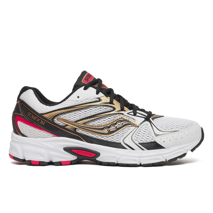 SAUCONY LONDON RIDE MILLENNIUM WHITE BLACK