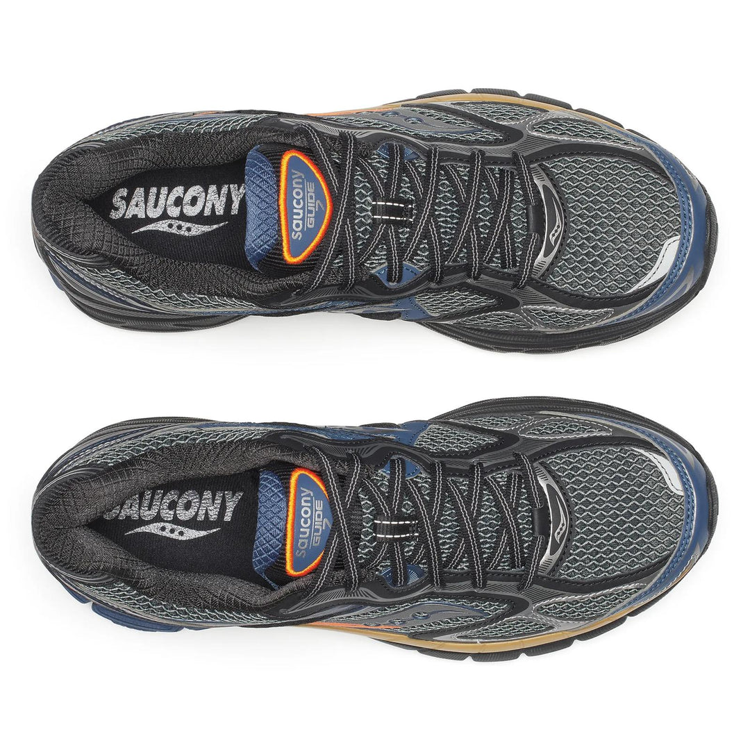 SAUCONY PROGRID GUIDE 7 DISRUPT KEY LARGO BLACK