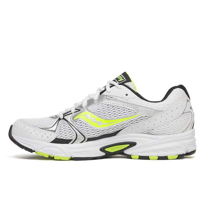 SAUCONY RIDE MILLENNIUM WHITE SILVER YELLOW