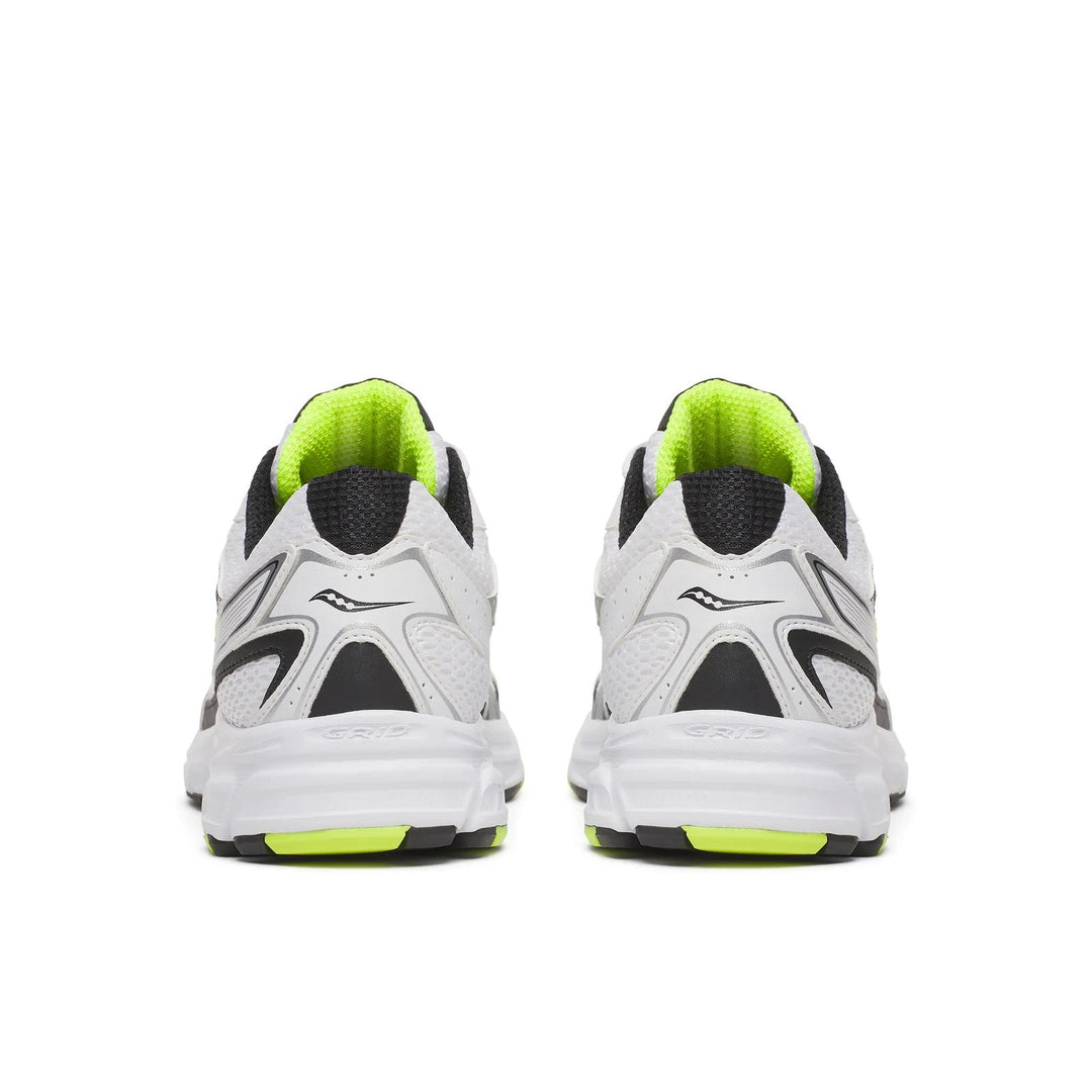SAUCONY RIDE MILLENNIUM WHITE SILVER YELLOW