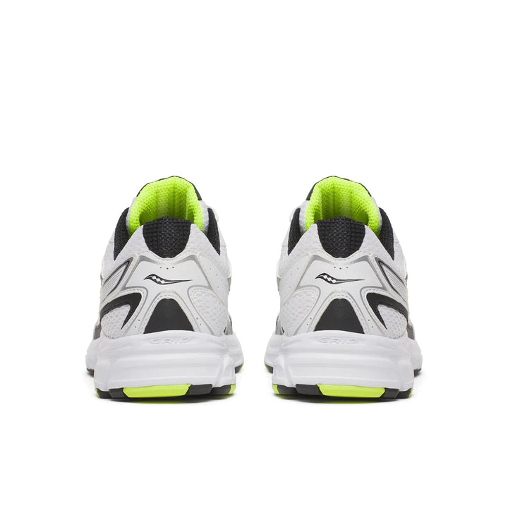 SAUCONY RIDE MILLENNIUM WHITE SILVER YELLOW
