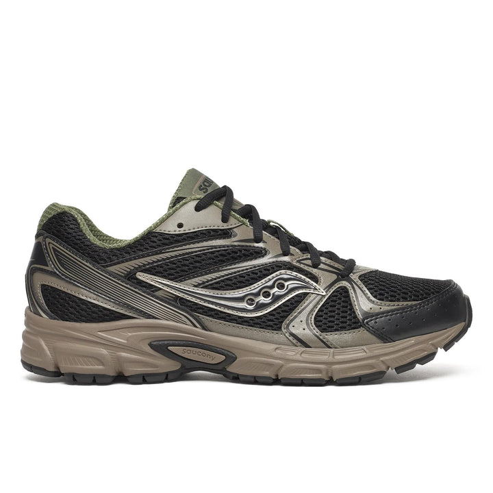 SAUCONY RIDE MILLENNIUM DISRUPT OLIVINE BLACK
