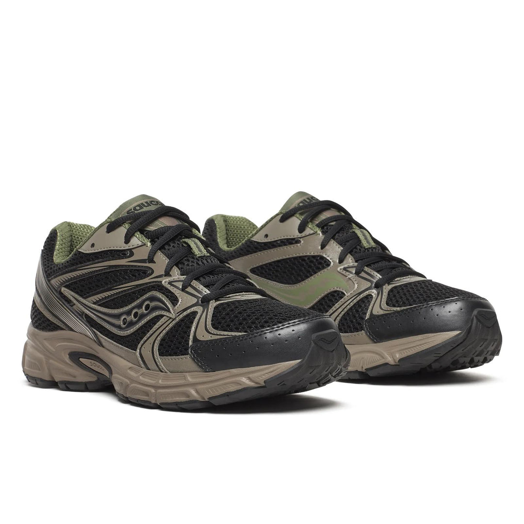 SAUCONY RIDE MILLENNIUM DISRUPT OLIVINE BLACK