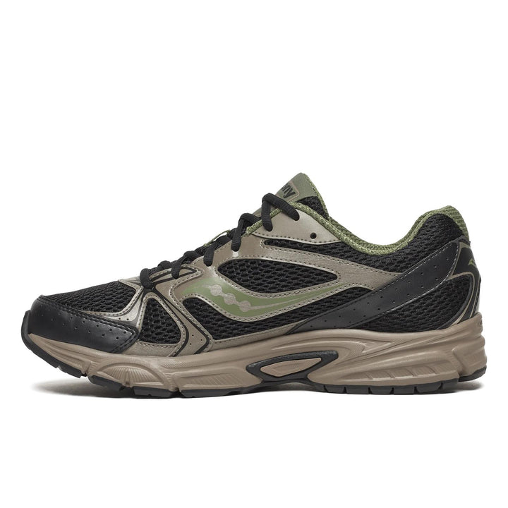 SAUCONY RIDE MILLENNIUM DISRUPT OLIVINE BLACK