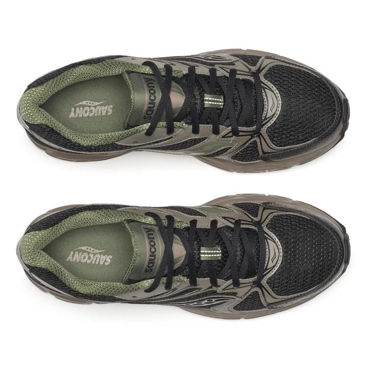 SAUCONY RIDE MILLENNIUM DISRUPT OLIVINE BLACK