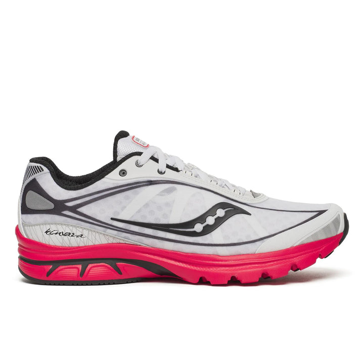 SAUCONY KINVARA 1 WHITE BLACK RED