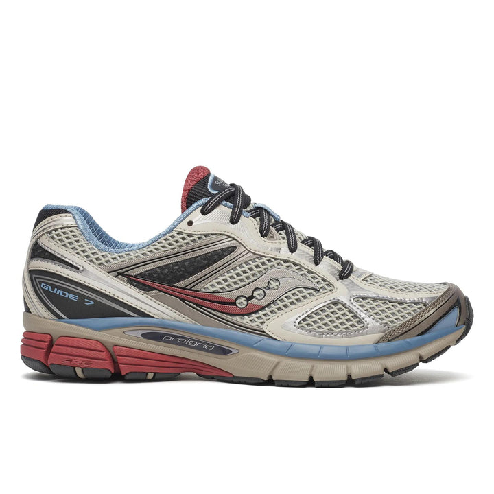 SAUCONY PROGRID GUIDE 7 DISRUPT TAUPE BLACK