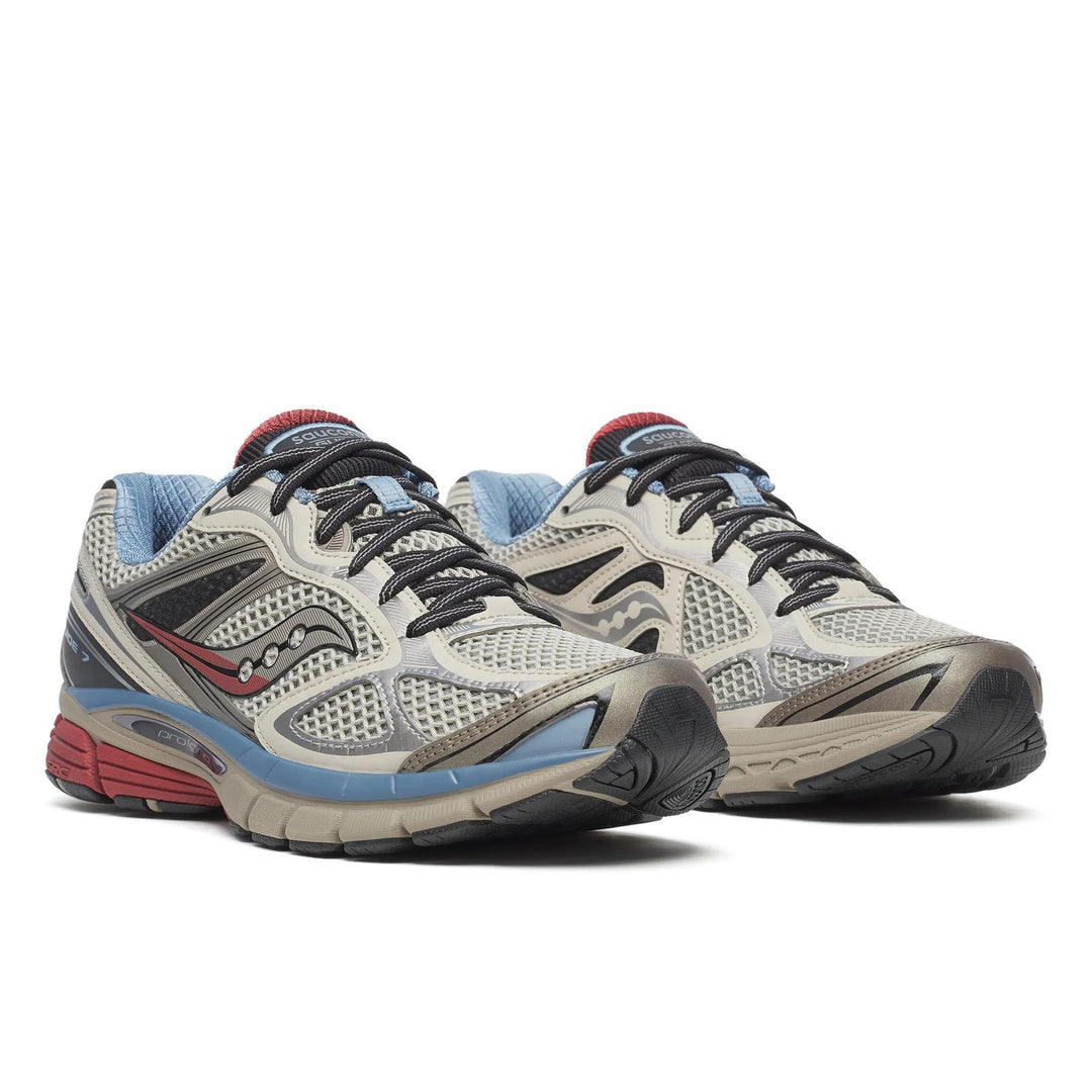 SAUCONY PROGRID GUIDE 7 DISRUPT TAUPE BLACK