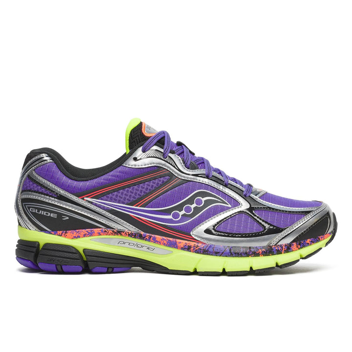 SAUCONY PROGRID GUIDE 7 HI OCTANE PURPLE CITRON