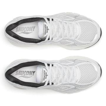 SAUCONY PROGRID GUIDE 7 WHITE BLACK — Stock