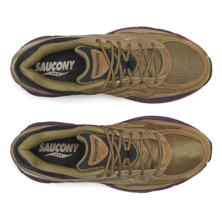 SAUCONY PROGRID OMNI 9 ARMOR BROWN WINE