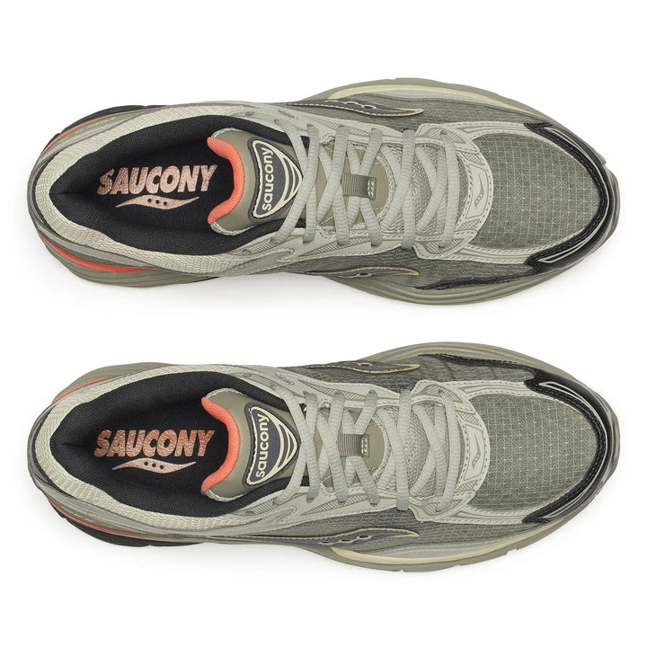 SAUCONY PROGRID OMNI 9 DISTRACT STONE ALFALFA