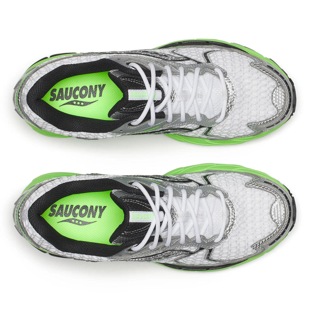 SAUCONY PROGRID RIDE 1 WHITE SLIME